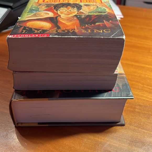 📌Harry Potter Goblet of Fire  - Prisoner of Azkaban -Deathly Hallows (Hard Cov) - Picture 7 of 9